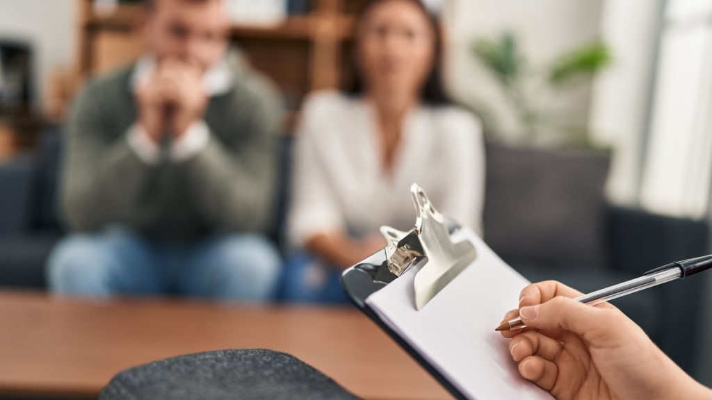 Couple in therapy for PTSD and Relationship Issues